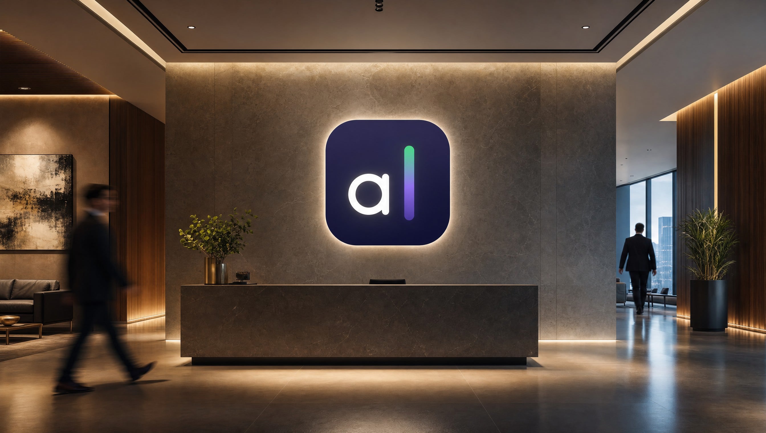 Our headquarters reception